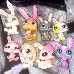 LPS bunnies Littlest pet shops old must buy fast